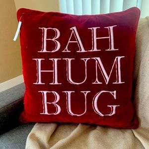 Large Holiday pillow